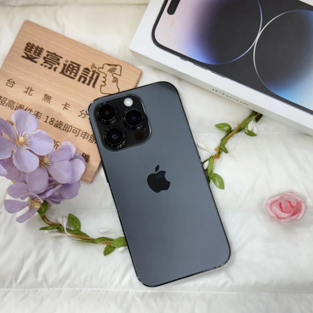 iPhone 14 Pro 256g 黑 電池100% 有盒裝有配件