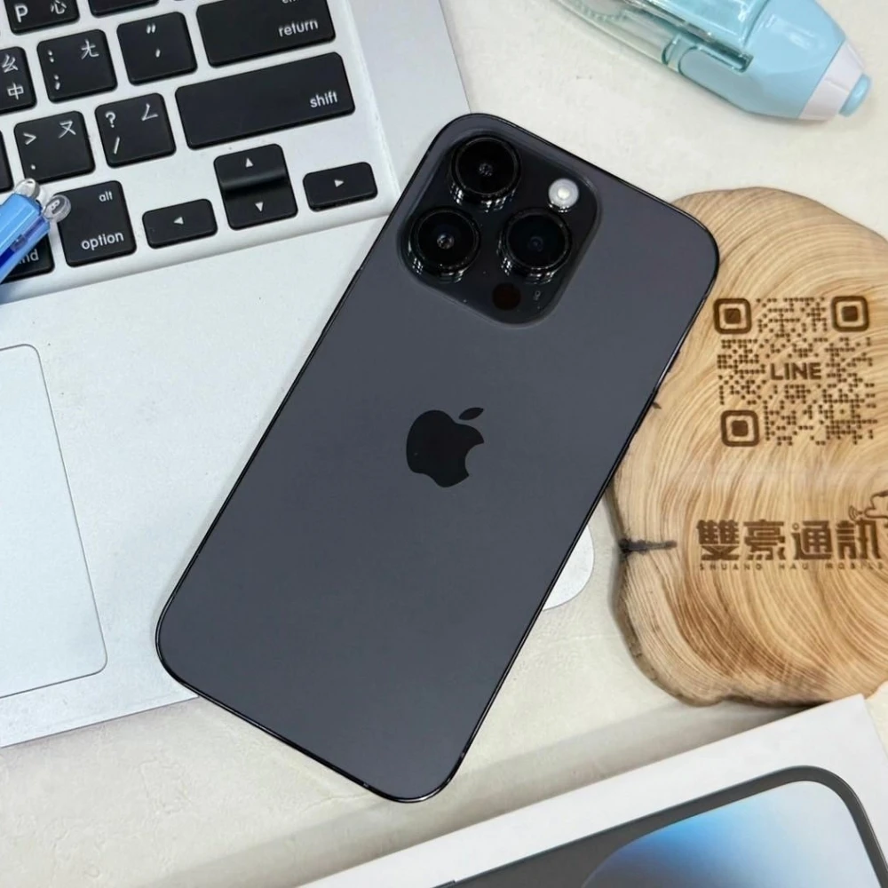 iPhone 14 Pro 256g 黑 換過原廠相機 電池86% 有盒裝有配件