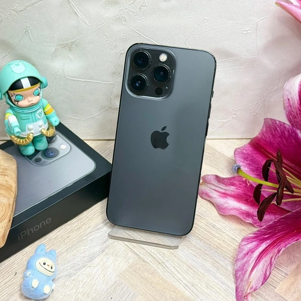 iPhone 13 Pro 128g 黑 電池85% 有盒裝有配件