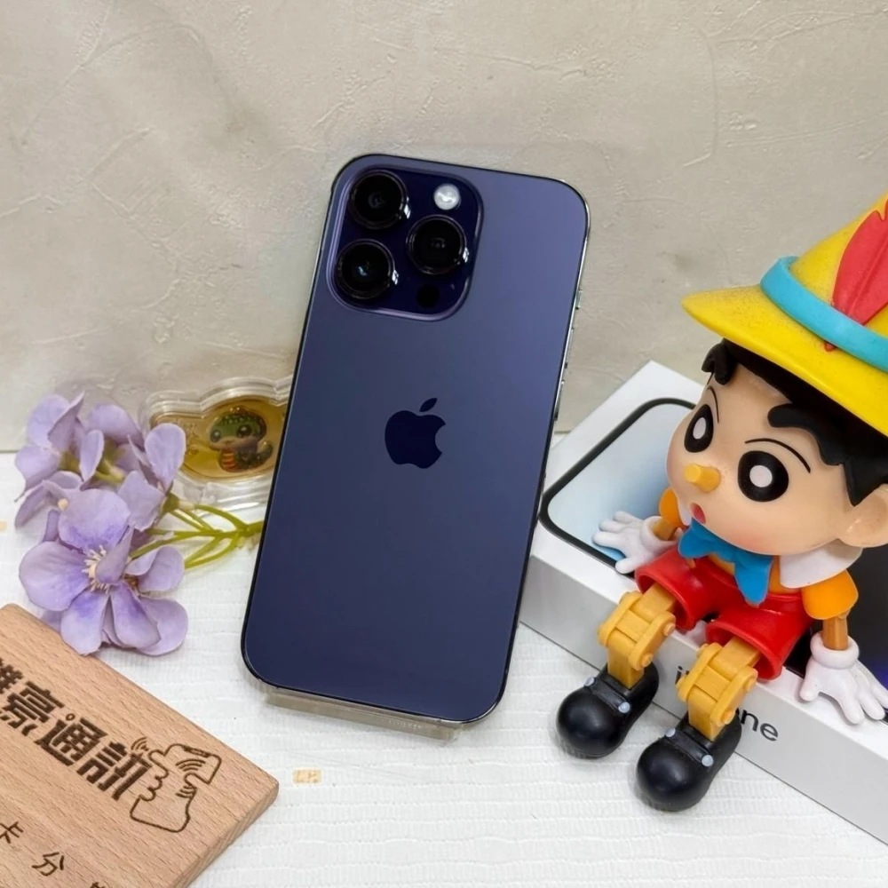 iPhone 14 pro 128g 紫 電池90% 有盒裝有配件