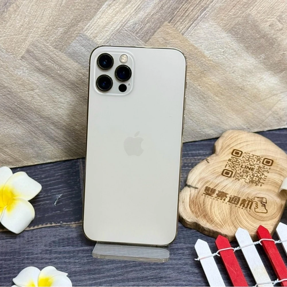 iPhone 12 Pro 128g 金 副廠電池100% 無盒裝有配件