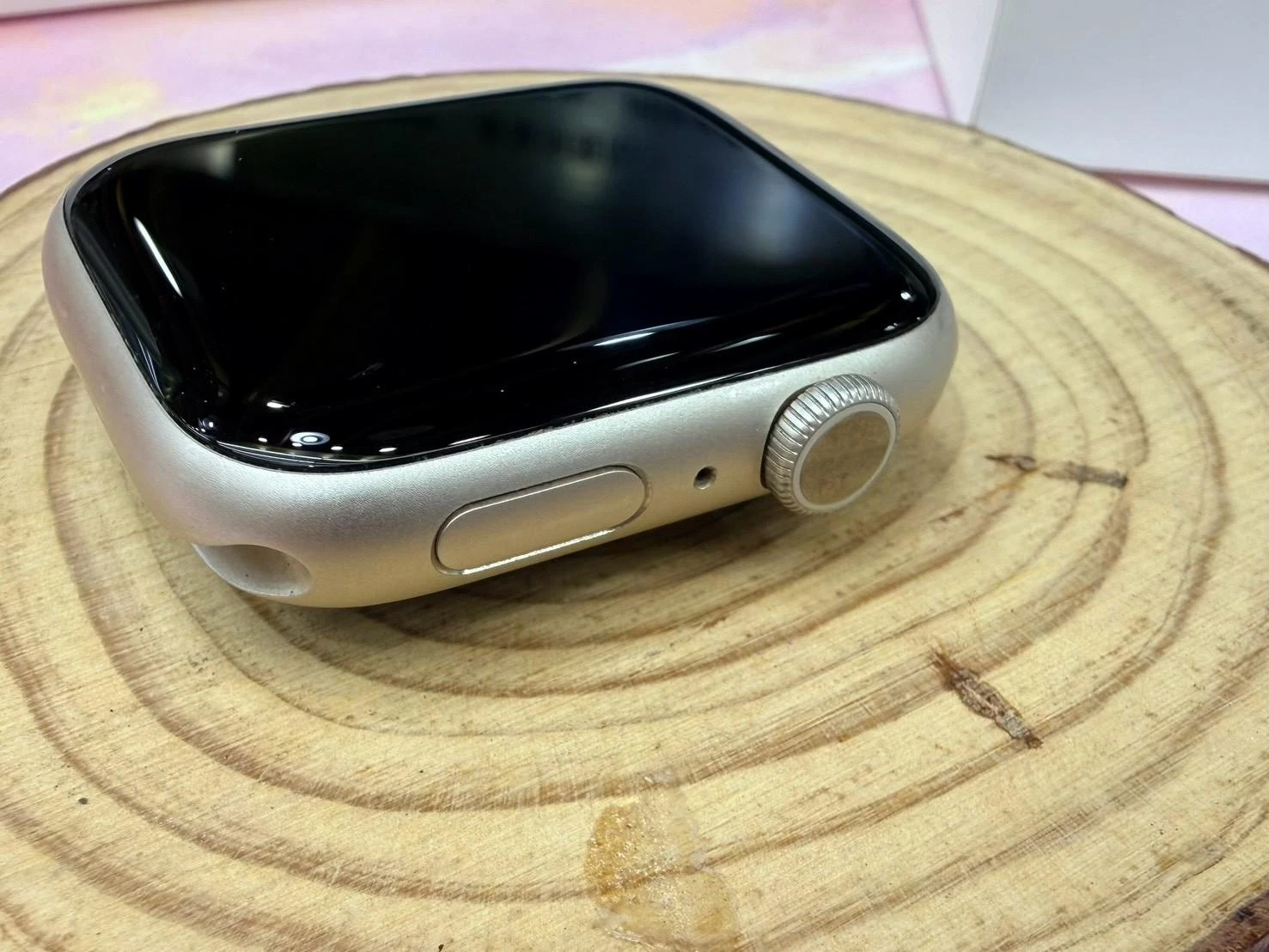 Apple Watch 7 45mm GPS版 黑色 電池83% 有盒裝有配件 