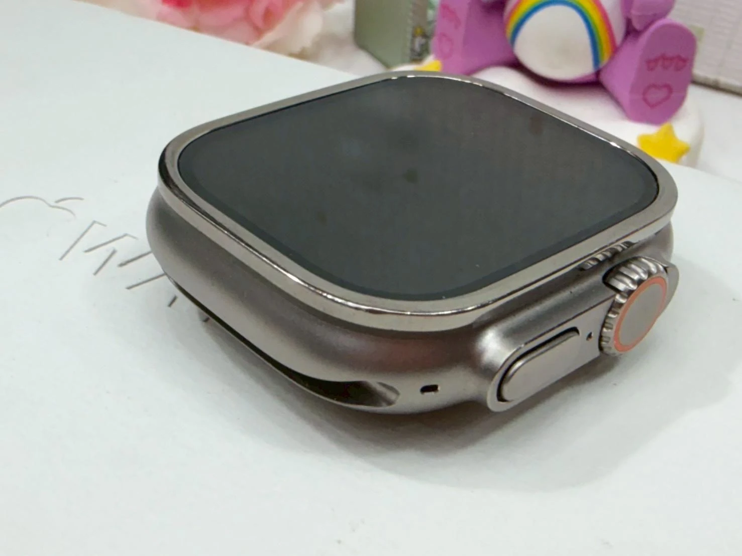 Apple Watch Ultra 1 49mm LTE版 電池86% 原色 附山徑風錶帶 有盒裝有配件
