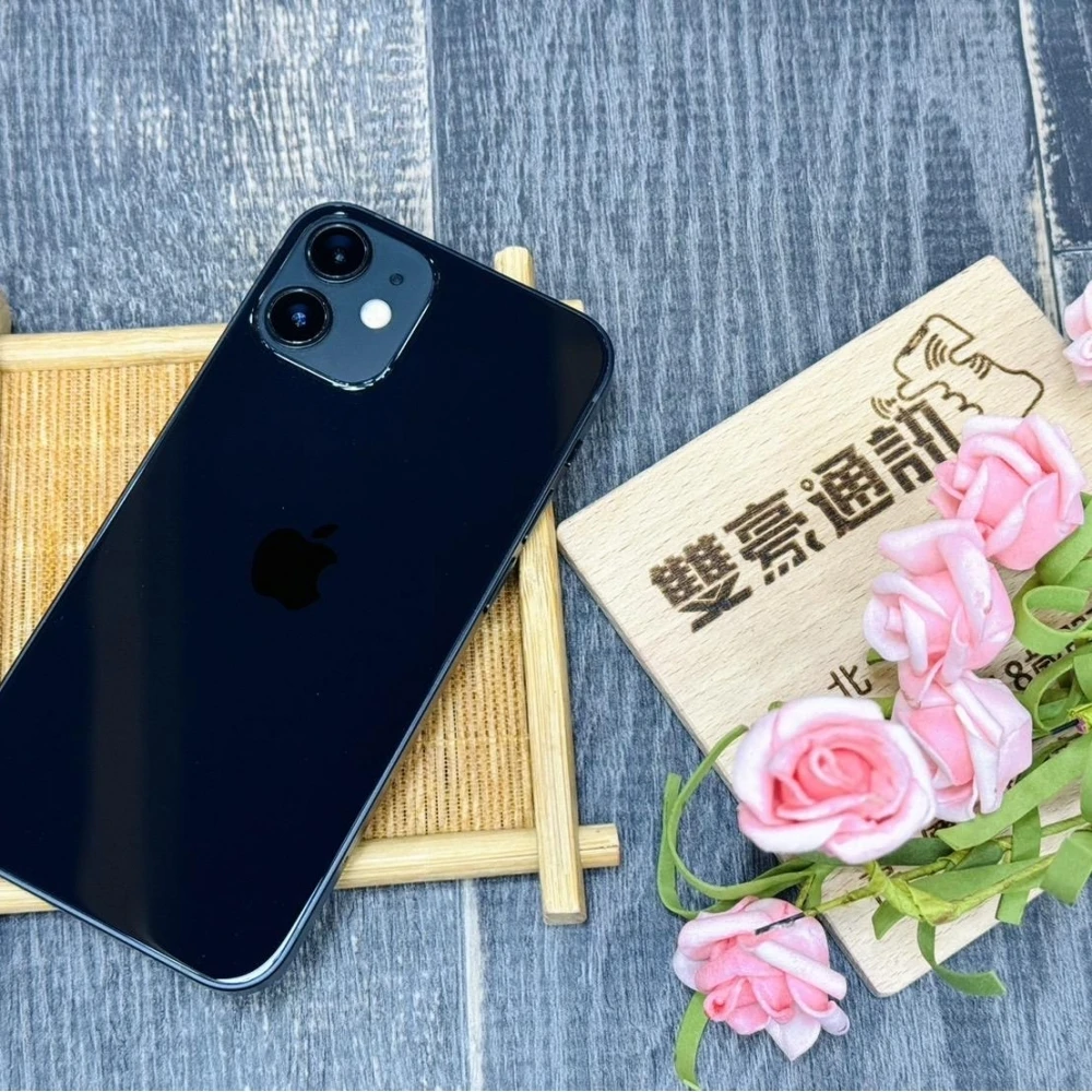 iPhone 12 mini 128G 黑 電池100% 剛從原廠整新回來附單據 保固到2024/0