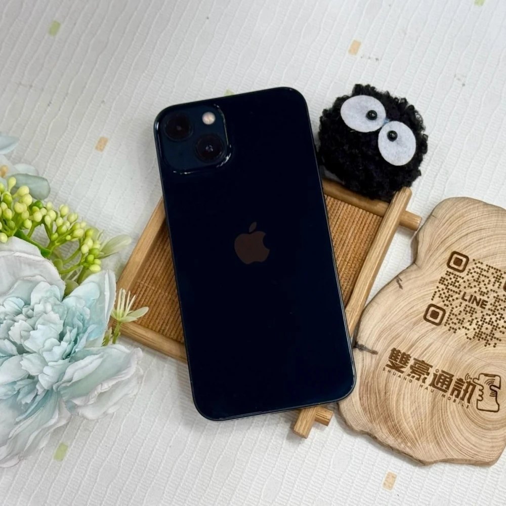 iPhone 13 128g 黑 電池100% 無盒裝有配件