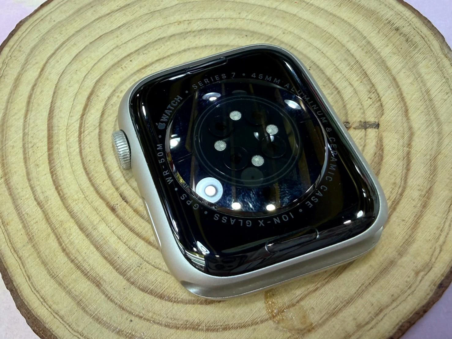 Apple Watch 7 45mm GPS版 黑色 電池83% 有盒裝有配件 