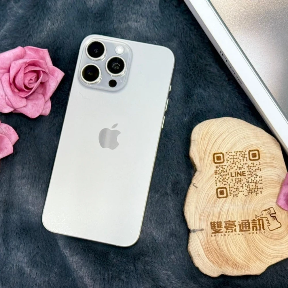 iPhone 15 pro max 256g 鈦 電池92% 有盒裝有配件