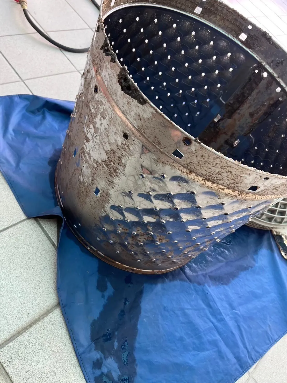 高雄楠梓 直立式洗衣機清洗