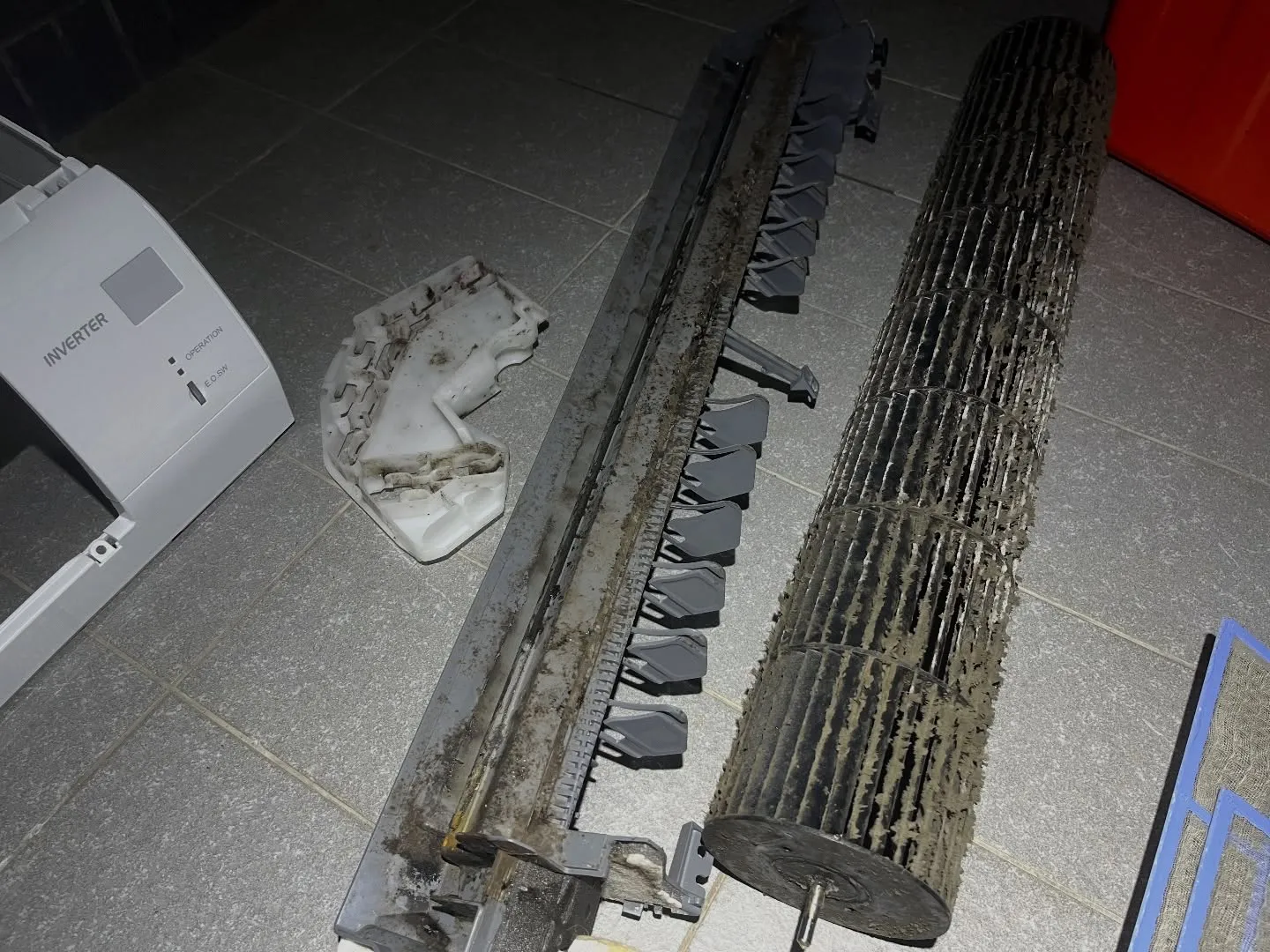 感謝萊斯美學預約清洗 三菱電機拆風鼓 