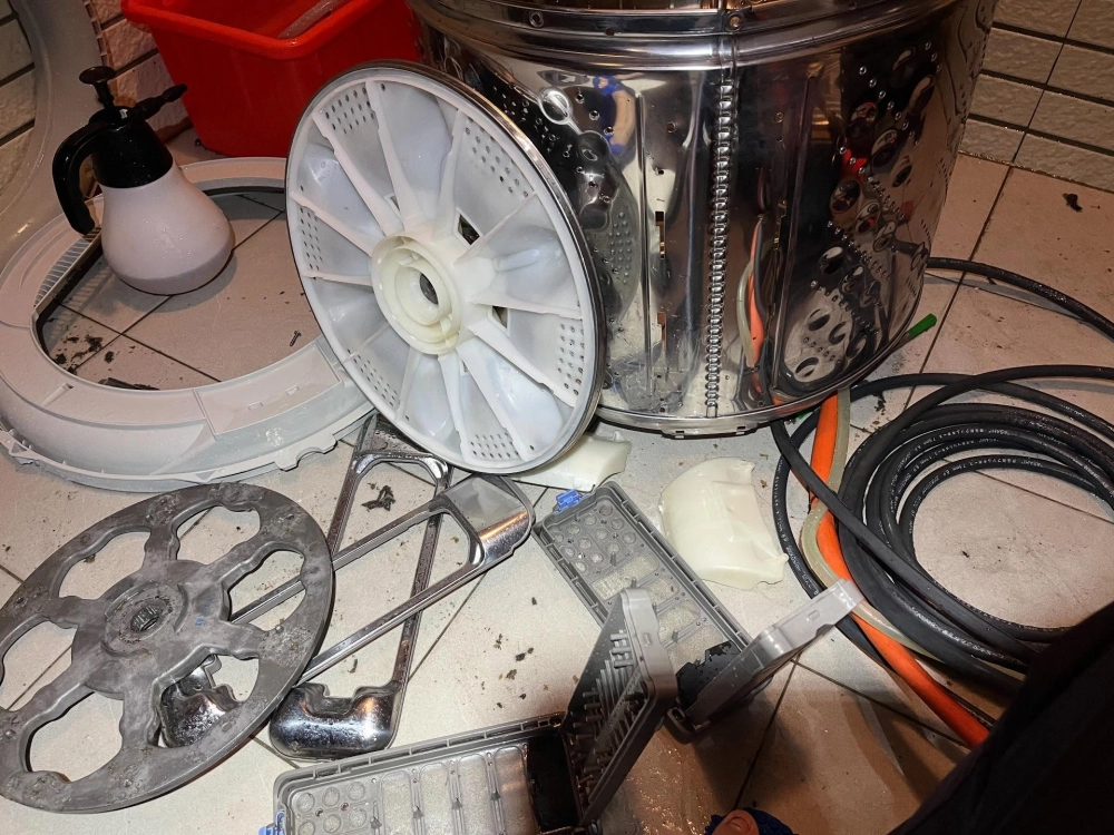 感謝仁武何小姐預約清洗 夜間搶修清洗！