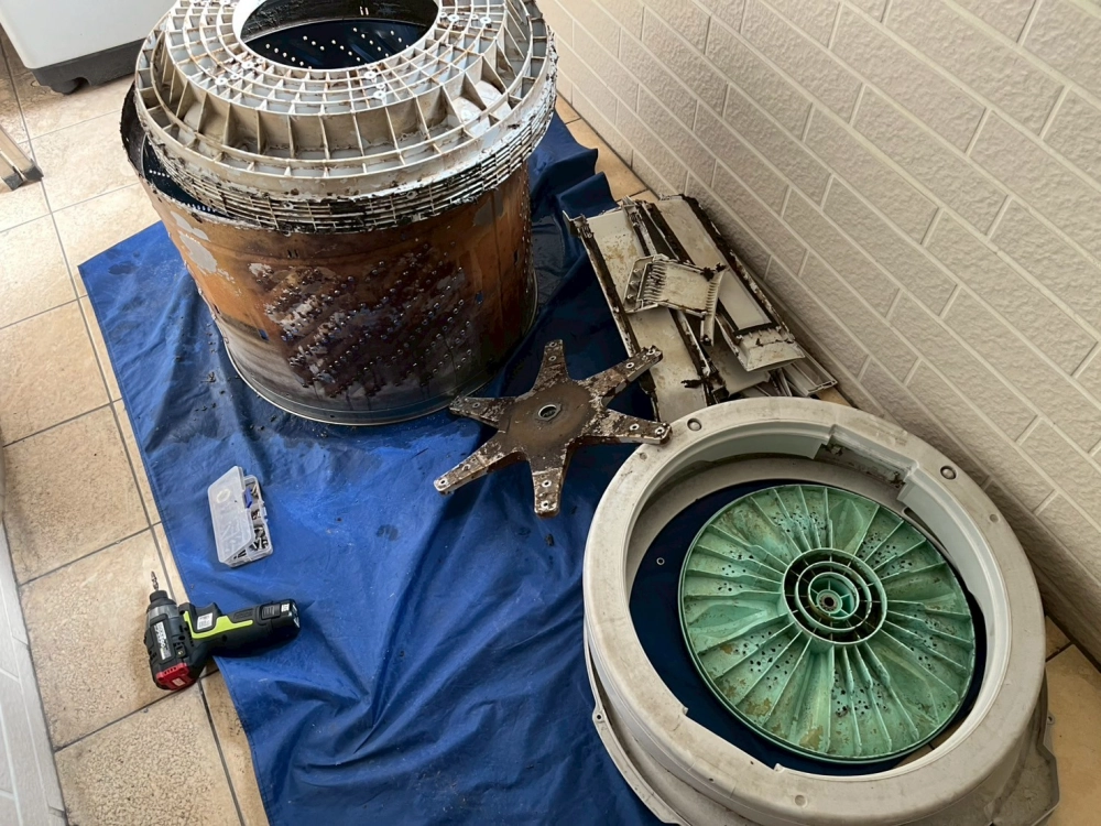 高雄直立式洗衣機清洗 / 高雄洗衣機清洗 / 前鎮區洗衣機清洗