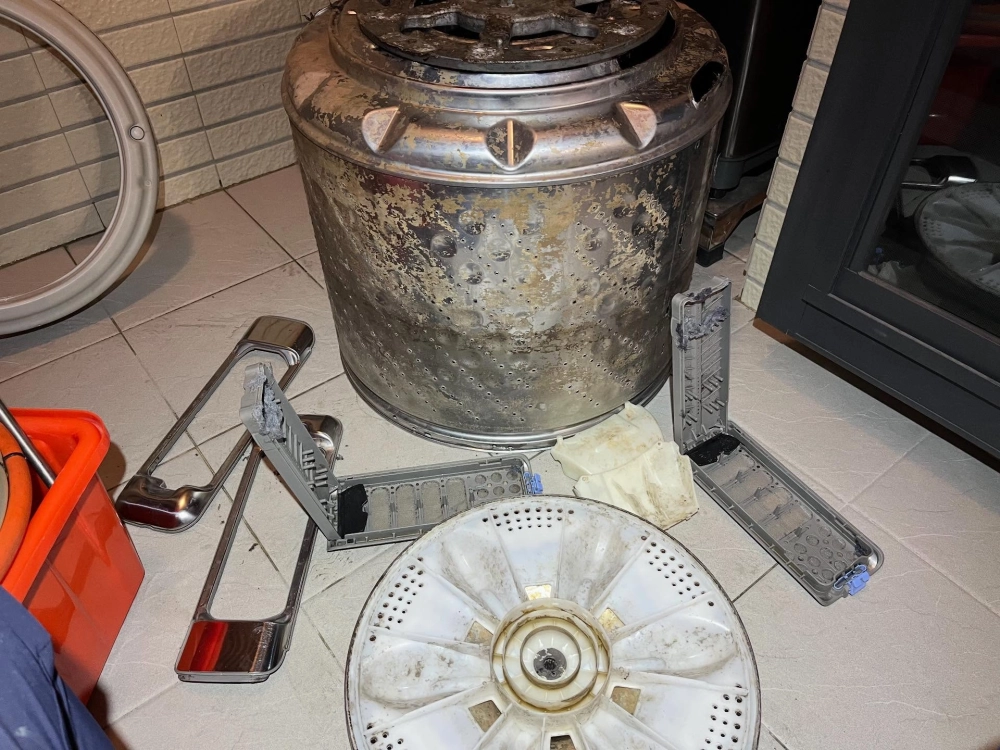 感謝仁武何小姐預約清洗 夜間搶修清洗!