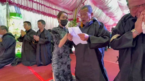 謝媽張招告別式