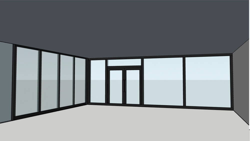 店面門