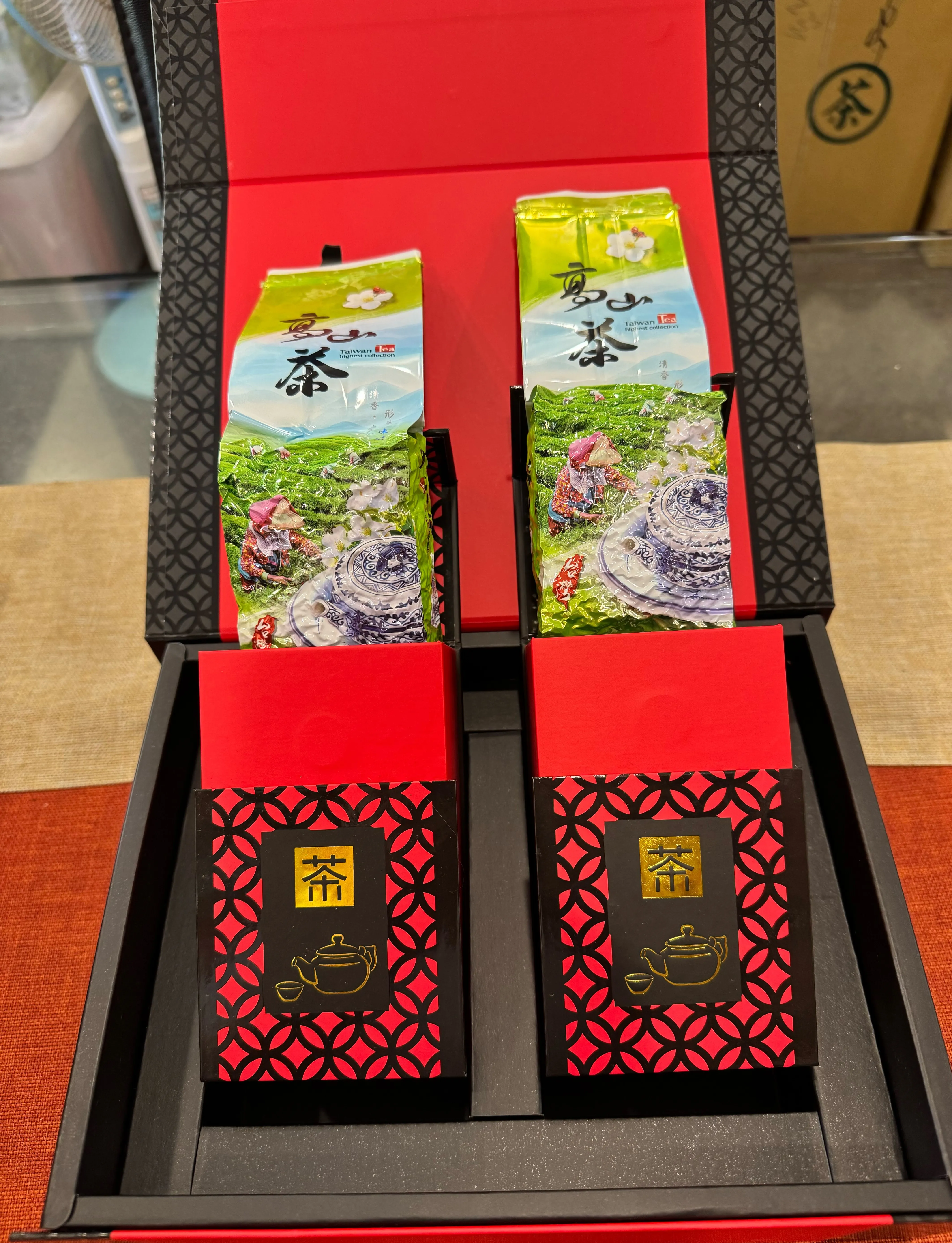 【中秋禮盒】 高山茶一盒半斤