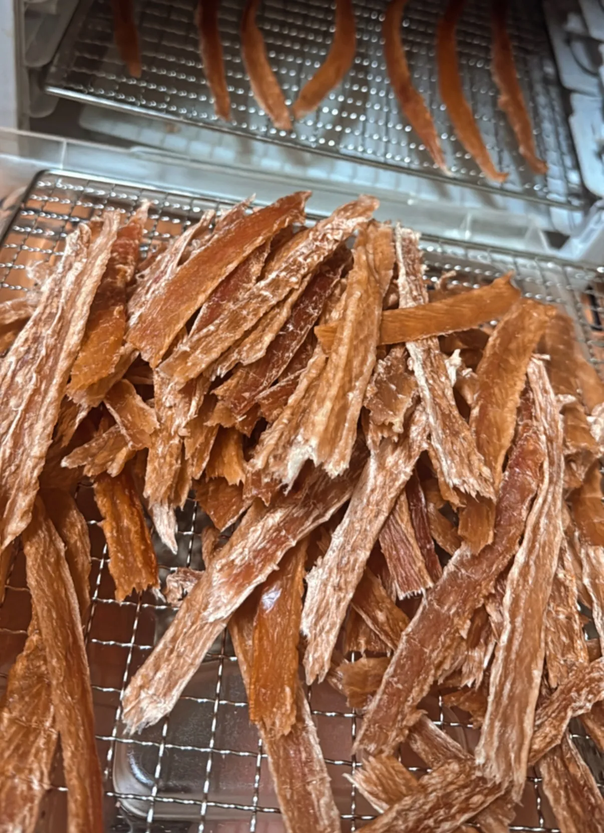 （現在下單需等年後才會出貨）無添加虱目魚肉乾（寵物吃）低溫烘19小時