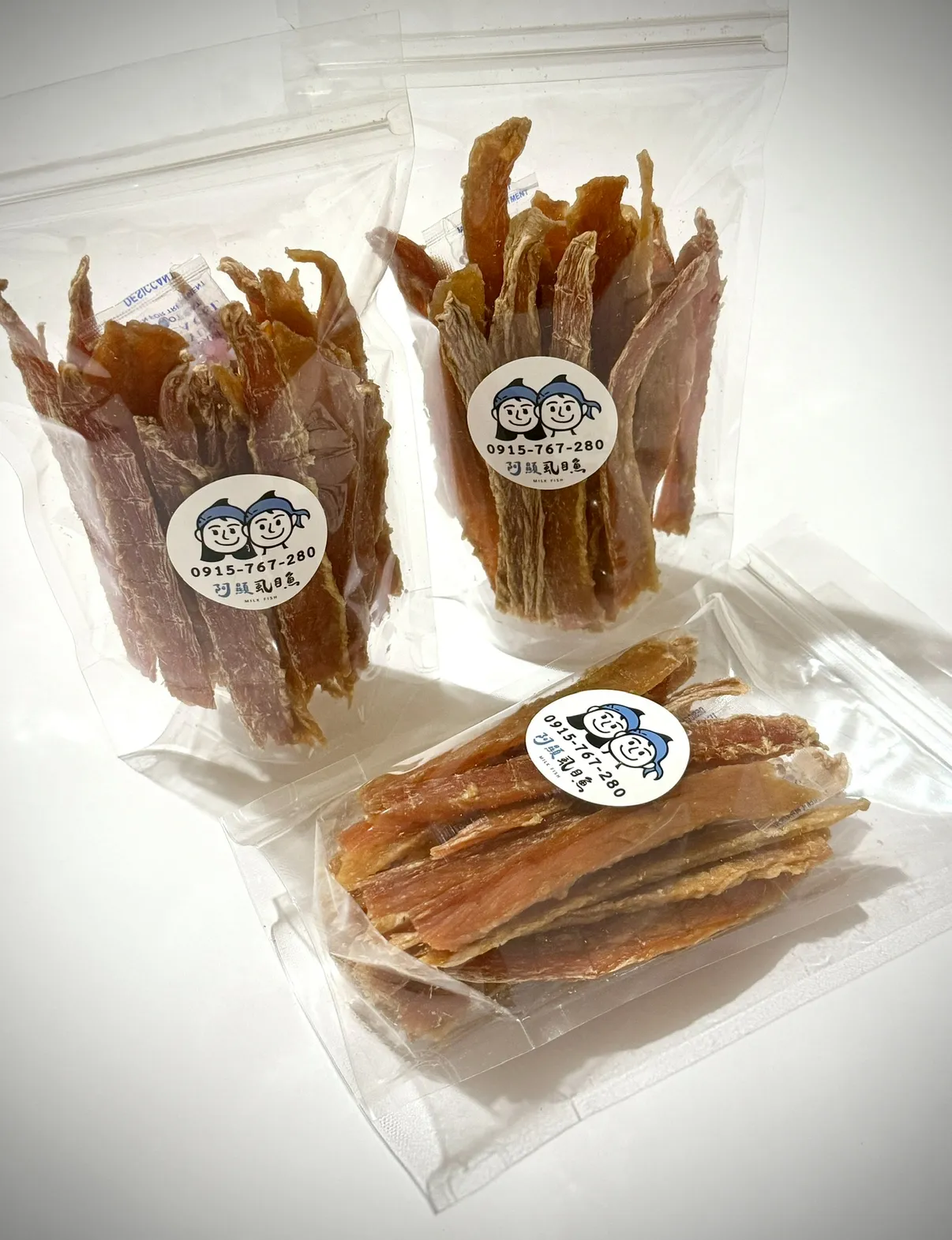 （現在下單需等年後才會出貨）無添加虱目魚肉乾（寵物吃）低溫烘19小時