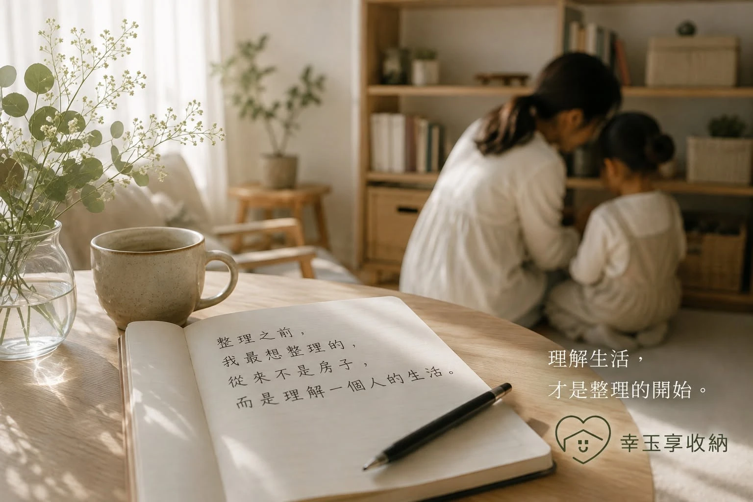 很多人都以為整理師一到委託人的家裡，就是開始分類、丟東西、收納