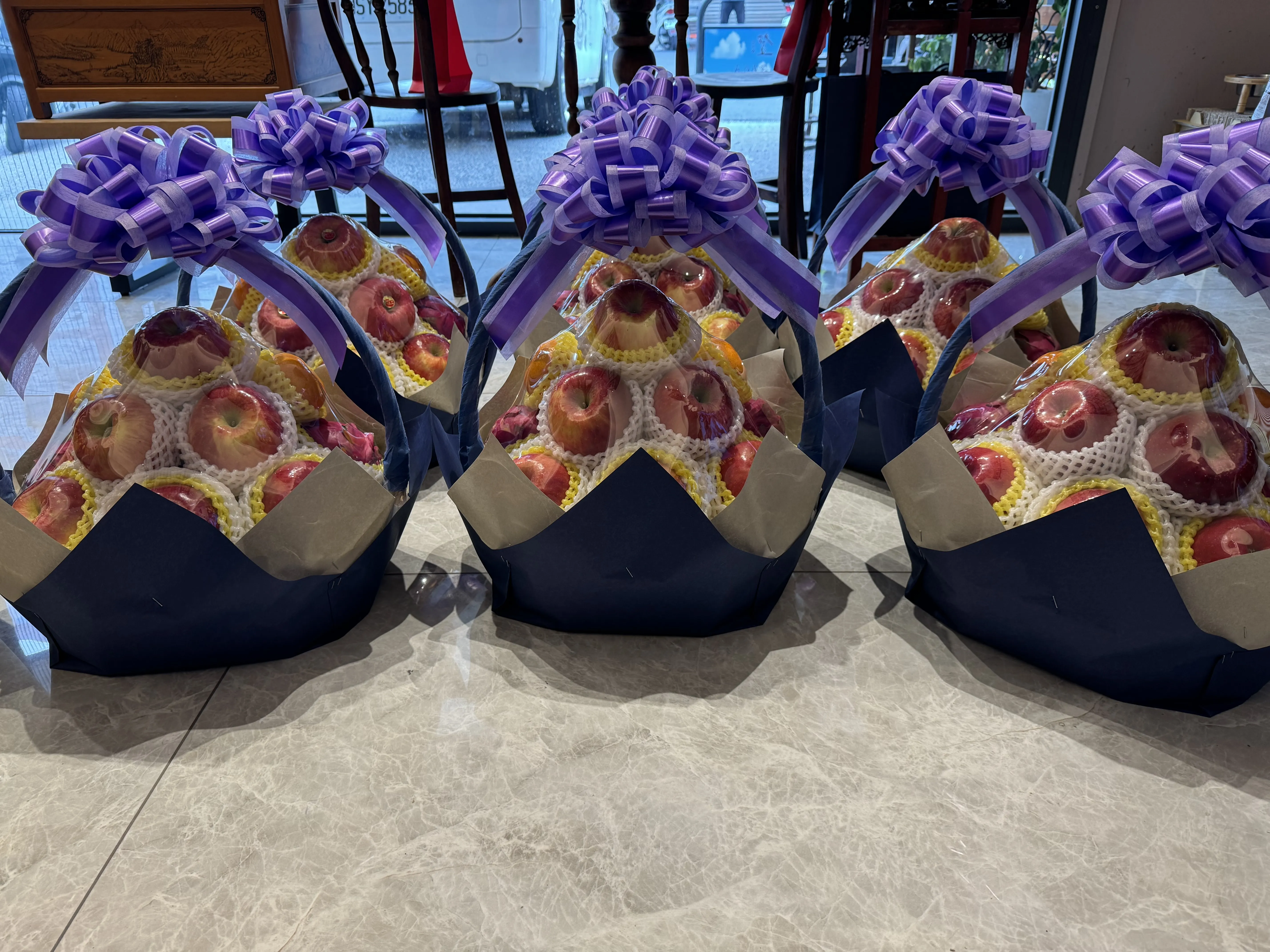 亡者男性 平安水果特大籃