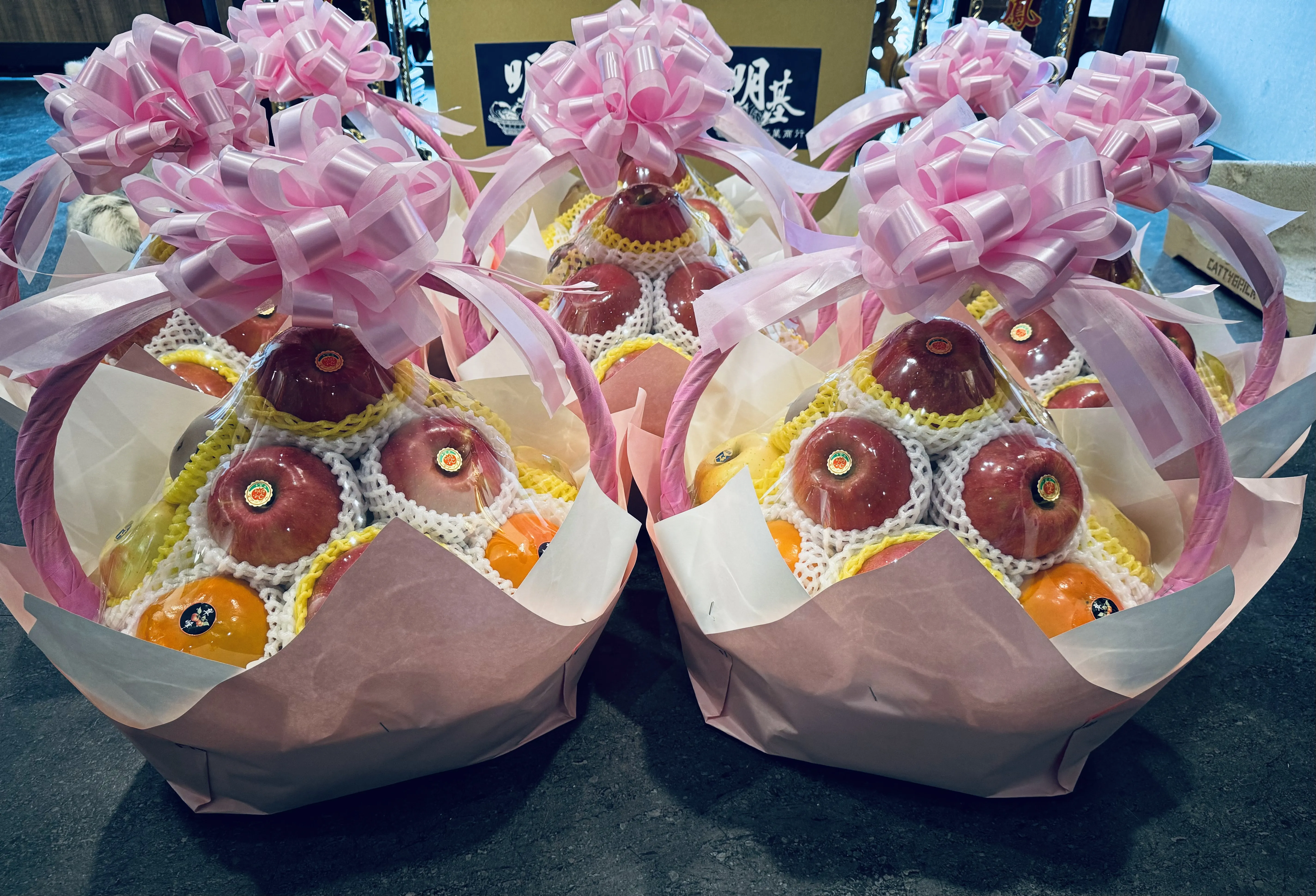 亡者女性 平安水果特大籃