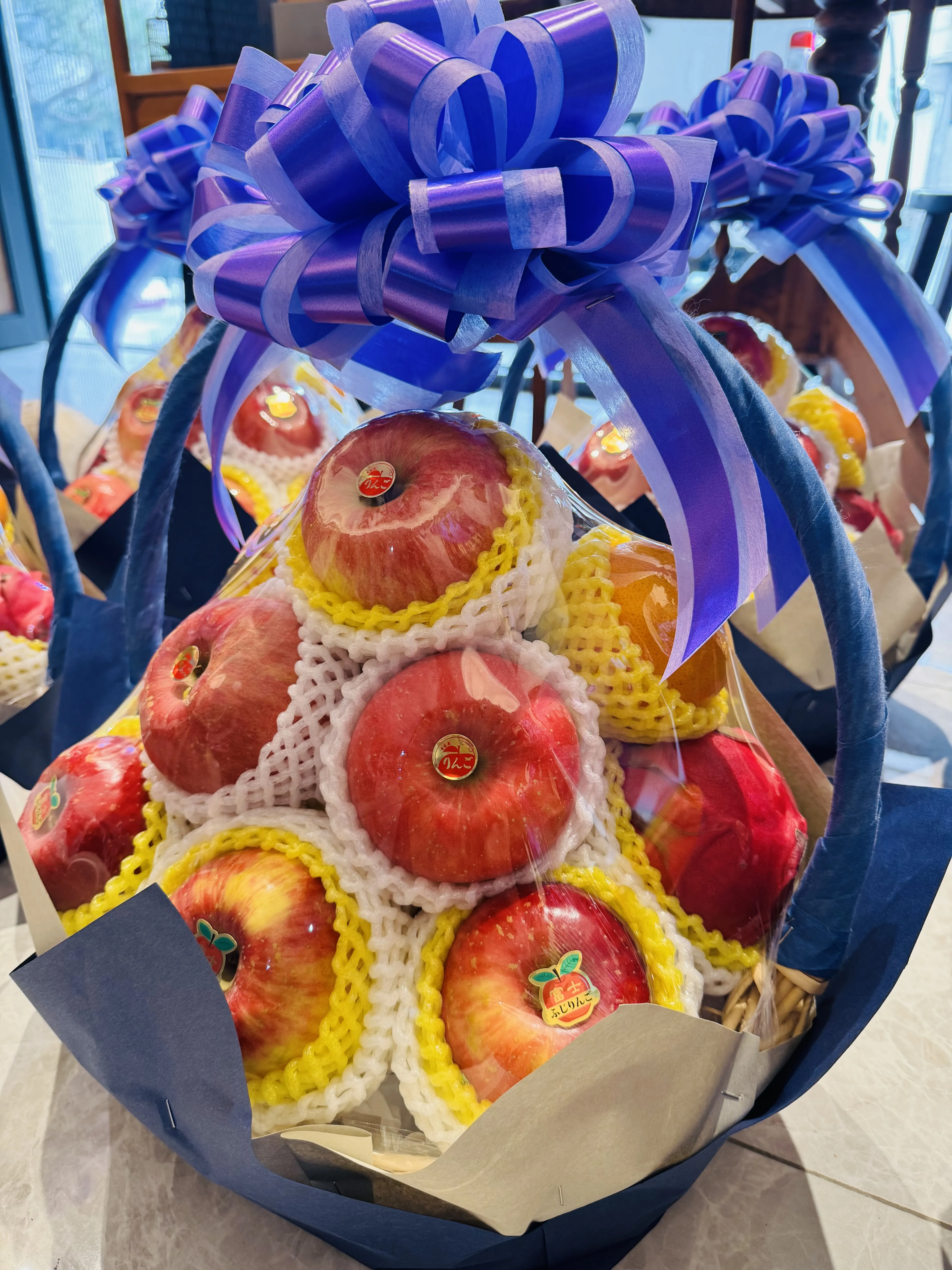 亡者男性 平安水果特大籃