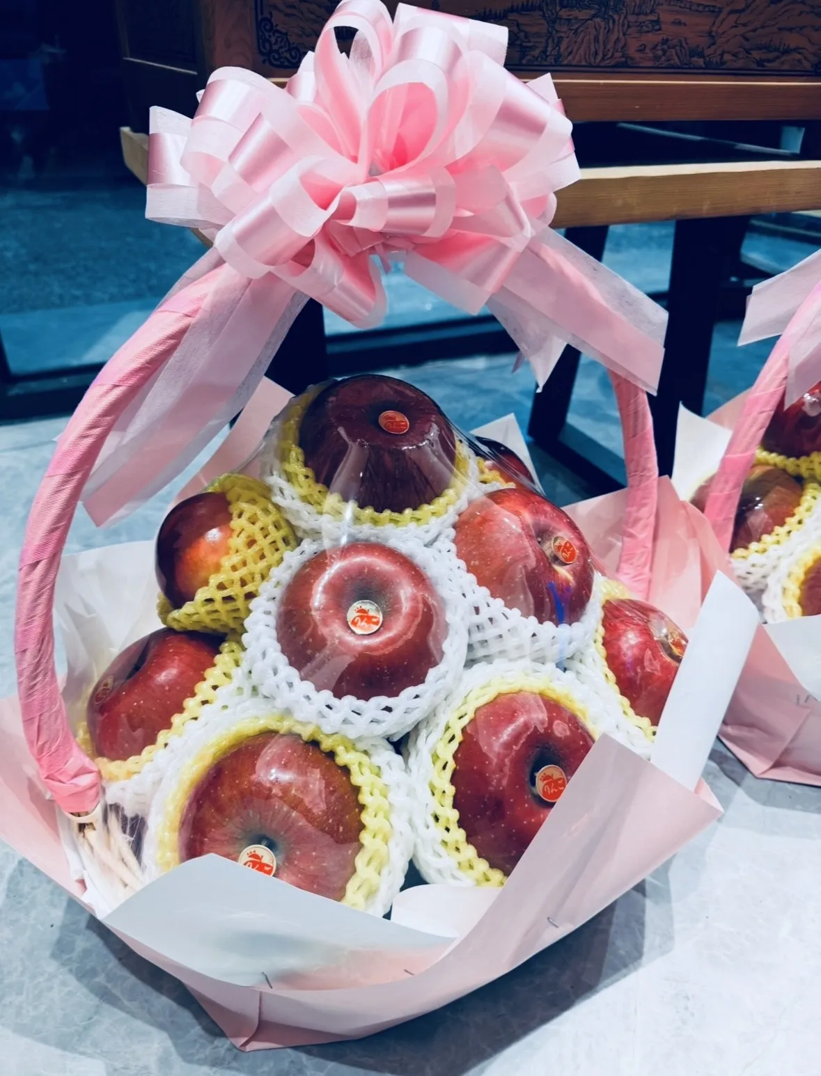 亡者女性 平安水果特大籃