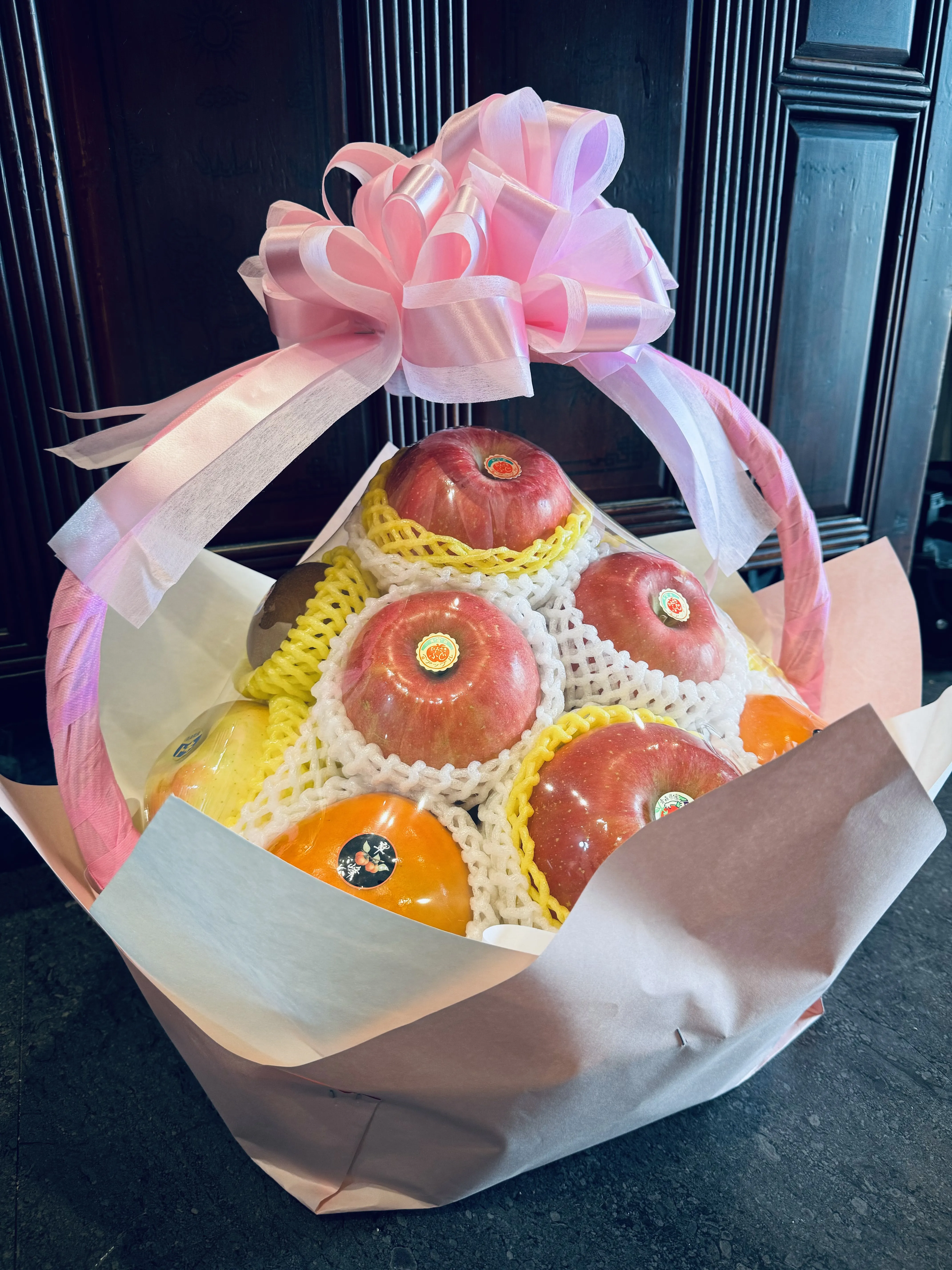 亡者女性 平安水果特大籃