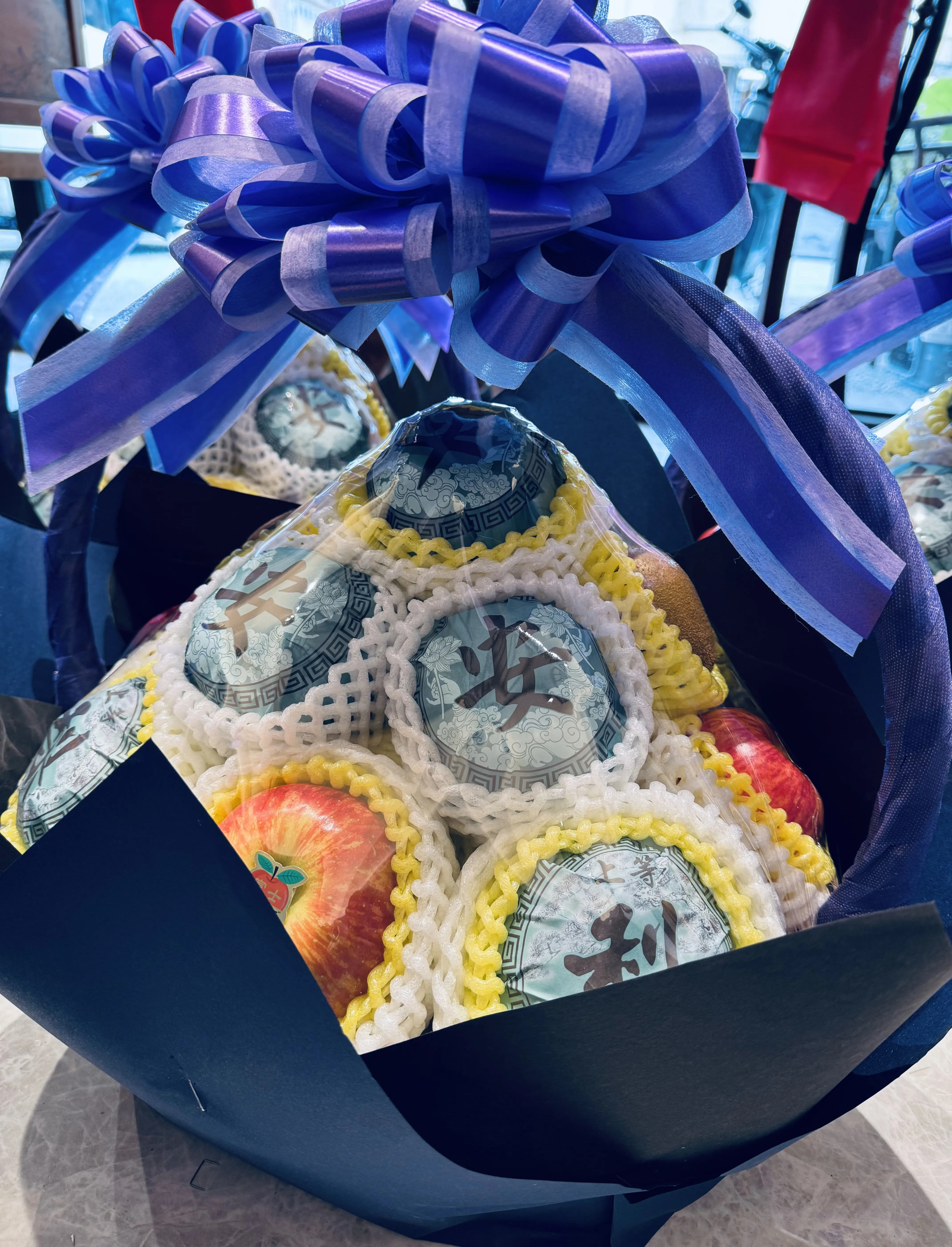 亡者男性 平安水果籃