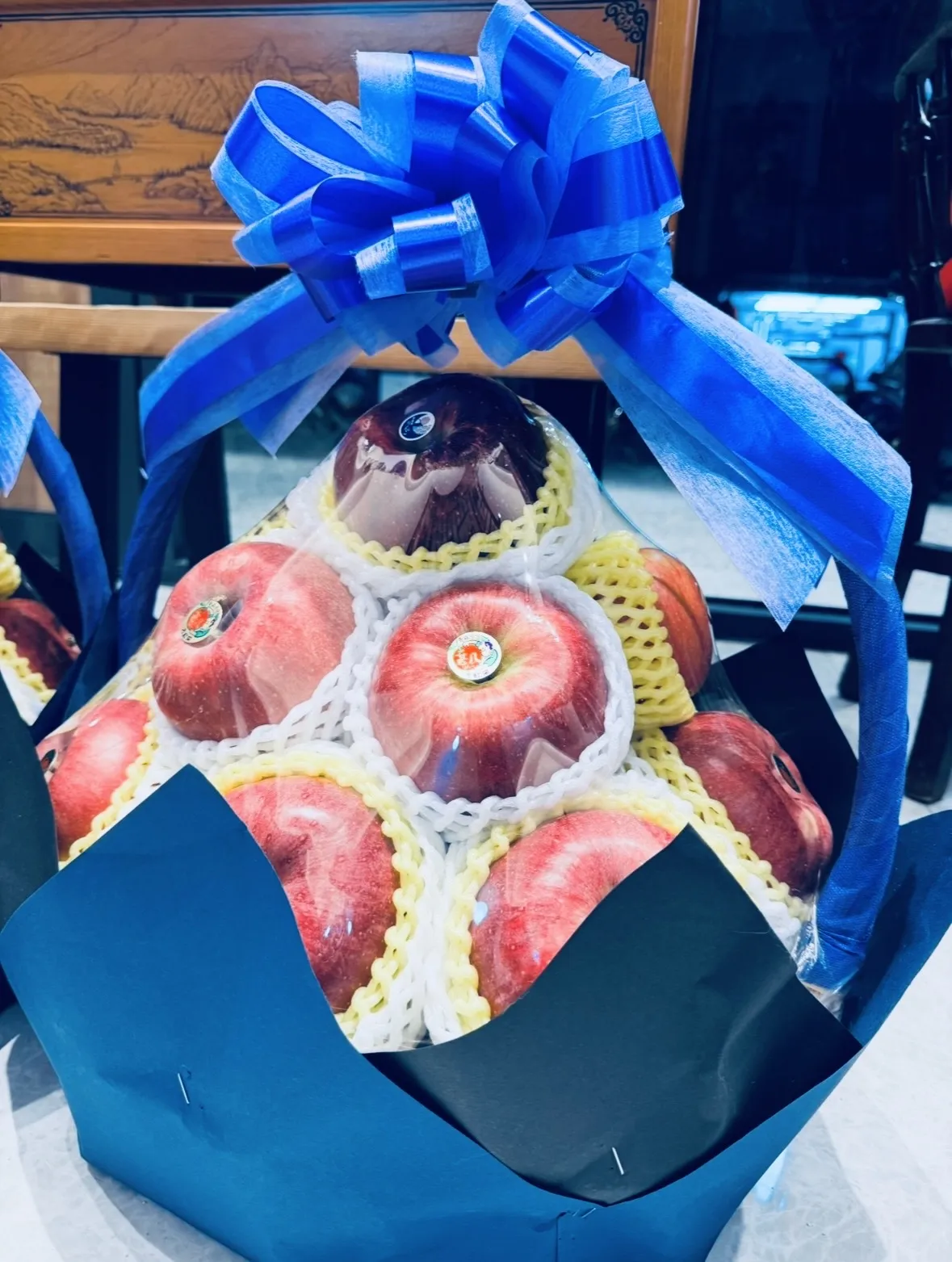 亡者男性 平安水果特大籃