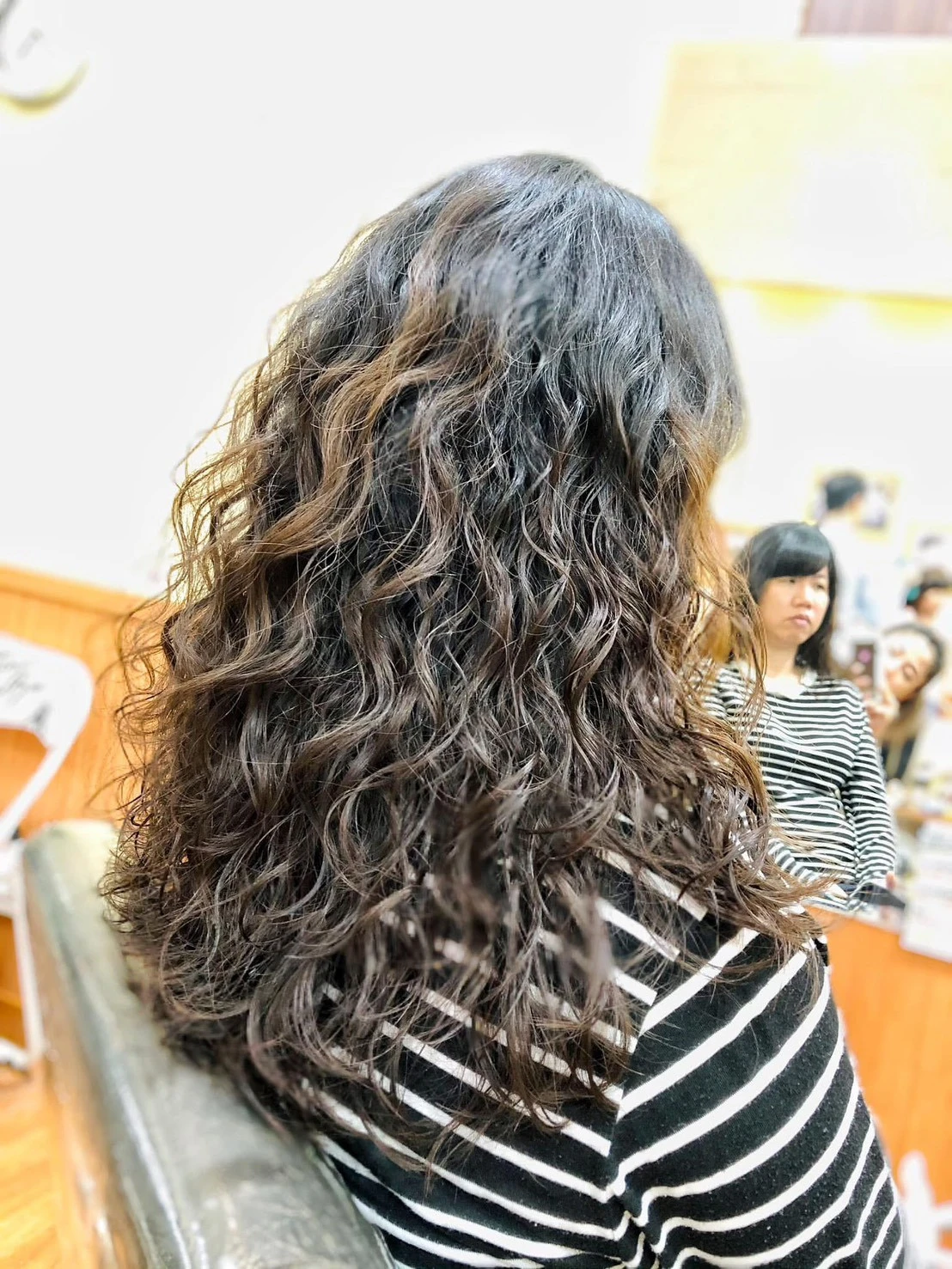 長捲髮