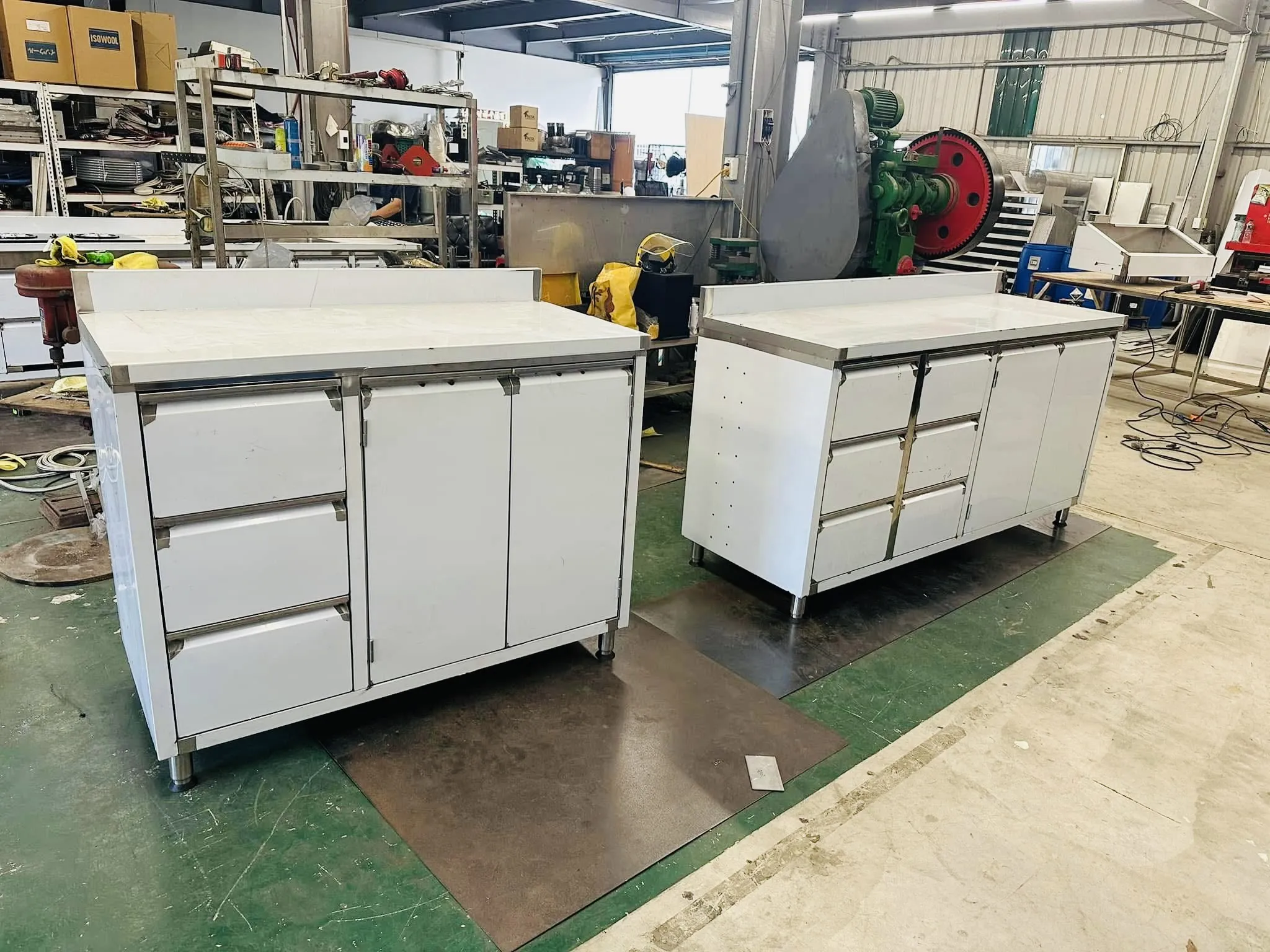 不銹鋼抽屜櫥櫃