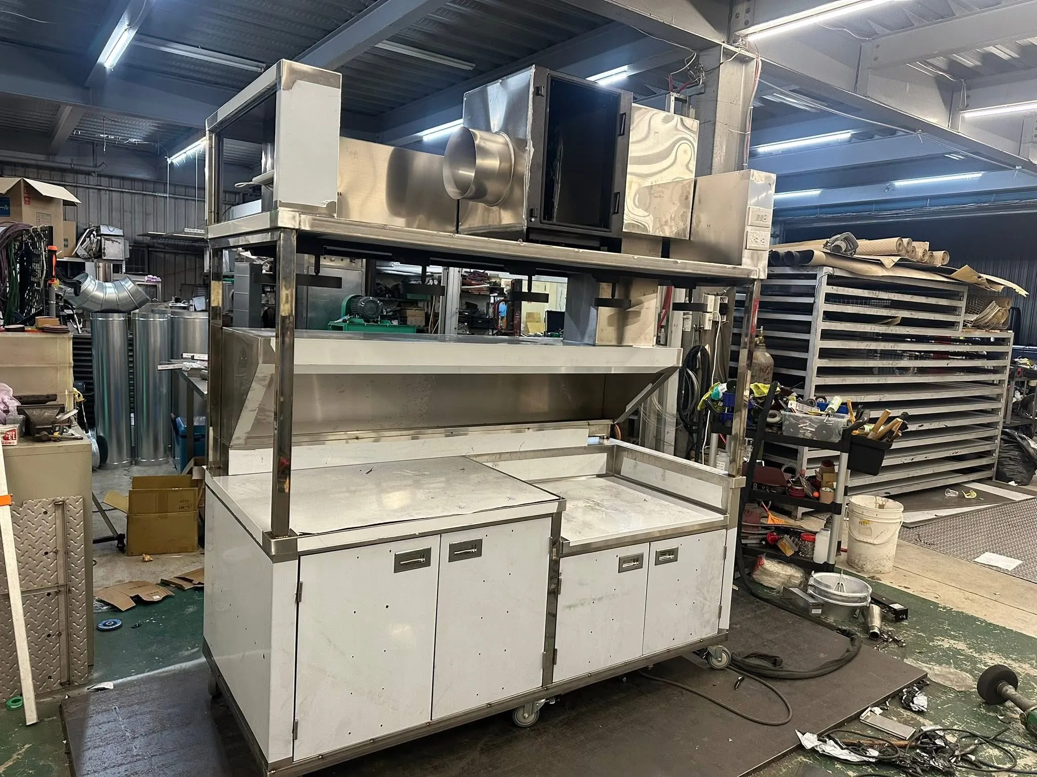 訂製攤車（含靜電機，風車馬達）