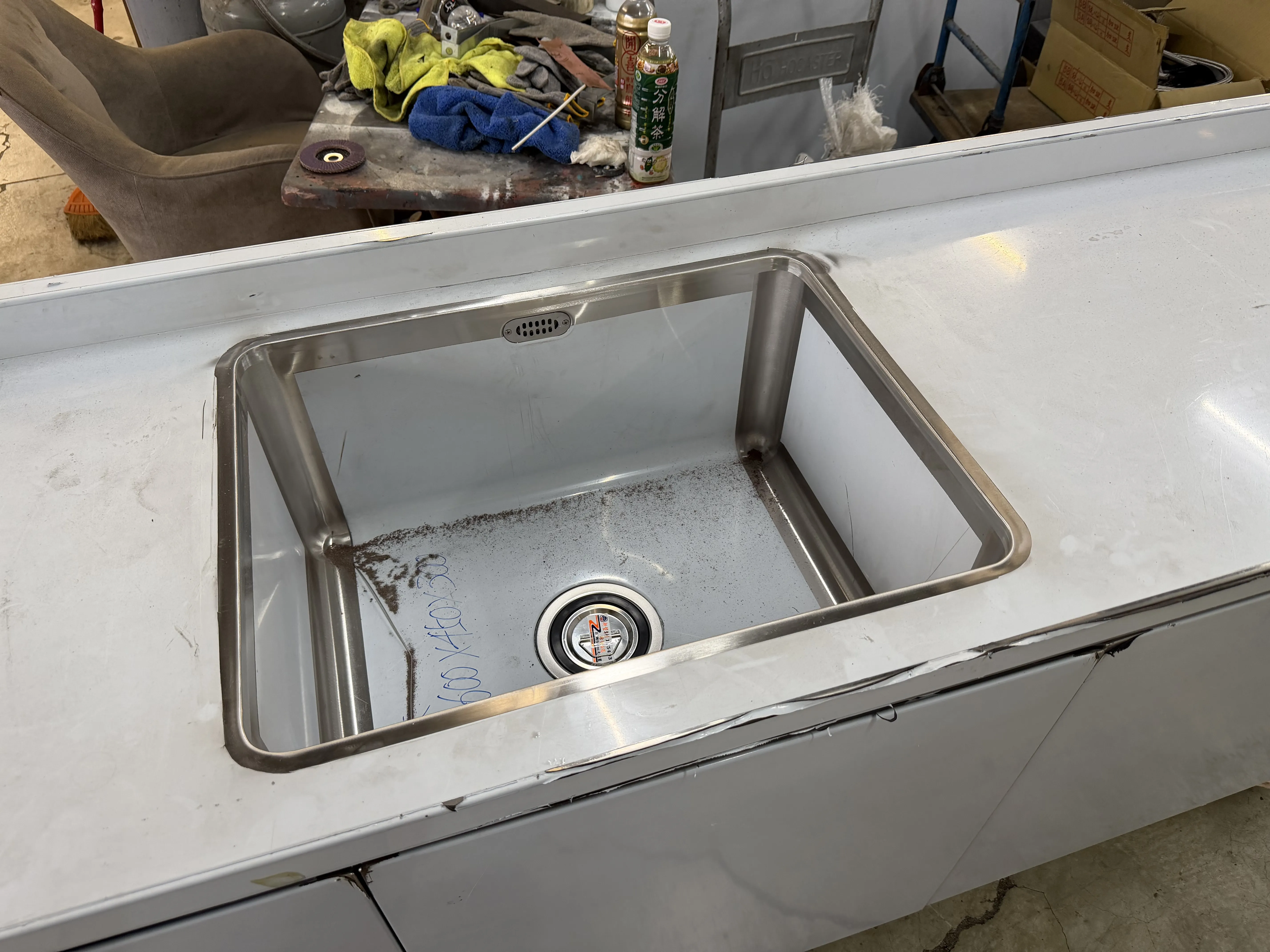 不鏽鋼訂製廚房流理台