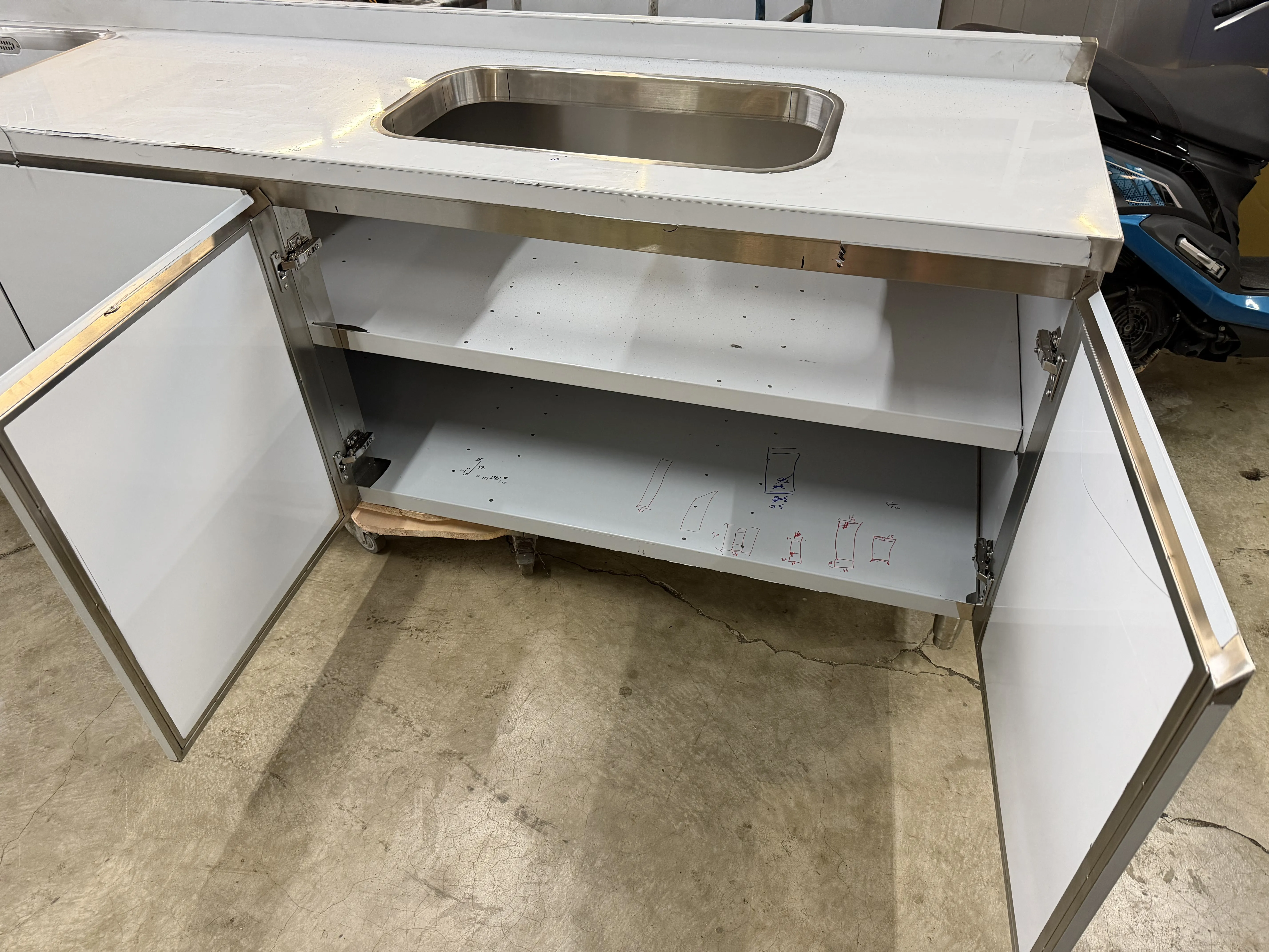 不鏽鋼訂製廚房流理台