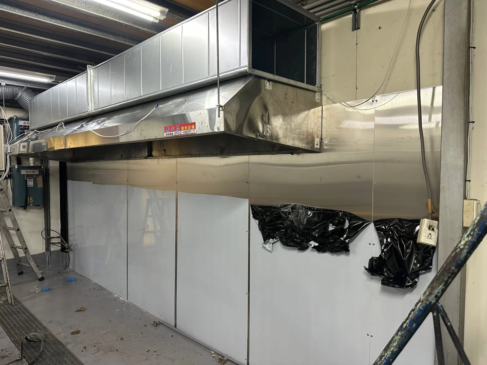 桃園市龜山區（二手廚房爐具，排風過濾設備安裝）