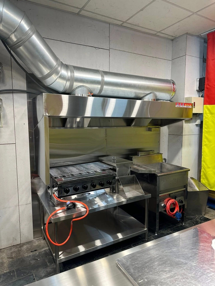 家鄉碳烤雞排太麻里店 排煙設備安裝