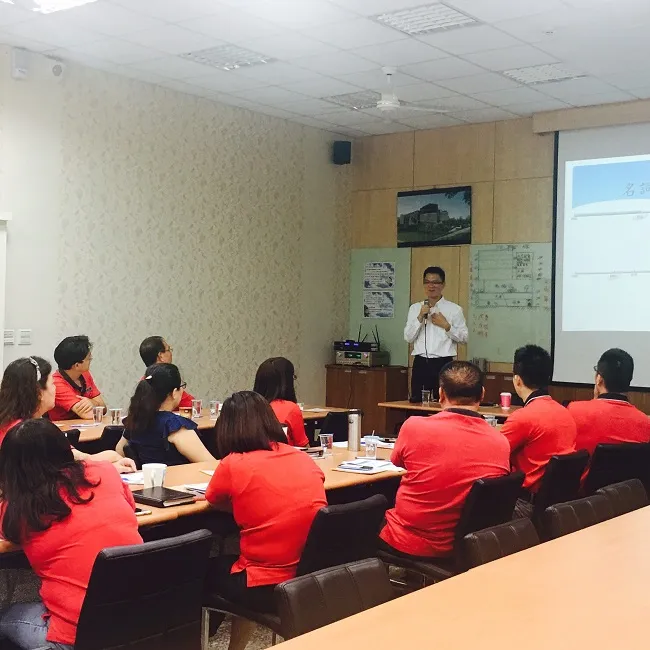 真亮法律事務所所長林亮宇律師於106年9月30日受邀至功能性金屬表面處理大廠「美上鎂科技股份有限公司」主講：「不可不知的契約心法及票據法概要」