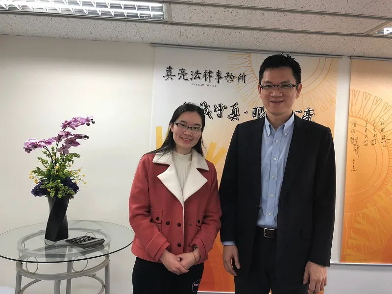 歡迎大陸湖南弘一律師事務所周嵐律師蒞臨真亮法律事務所參觀指導!