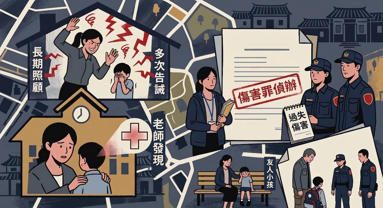 當事人幫朋友帶小孩，