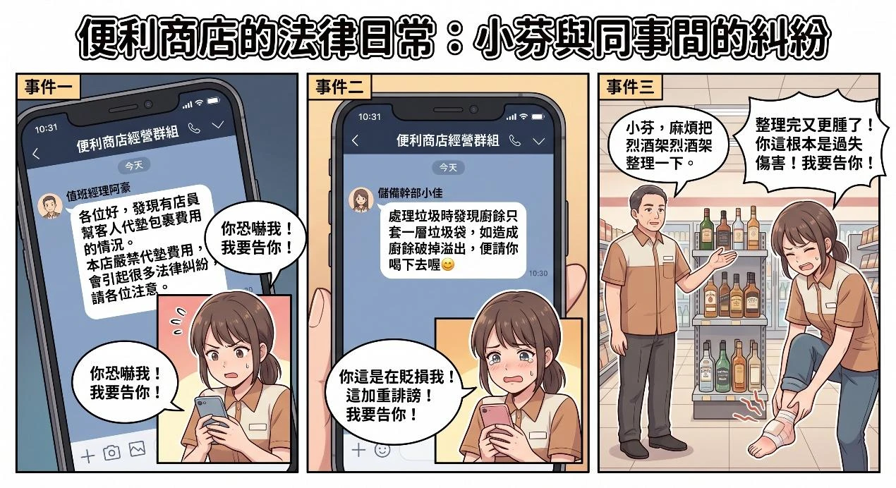 主管好心出言提醒員工