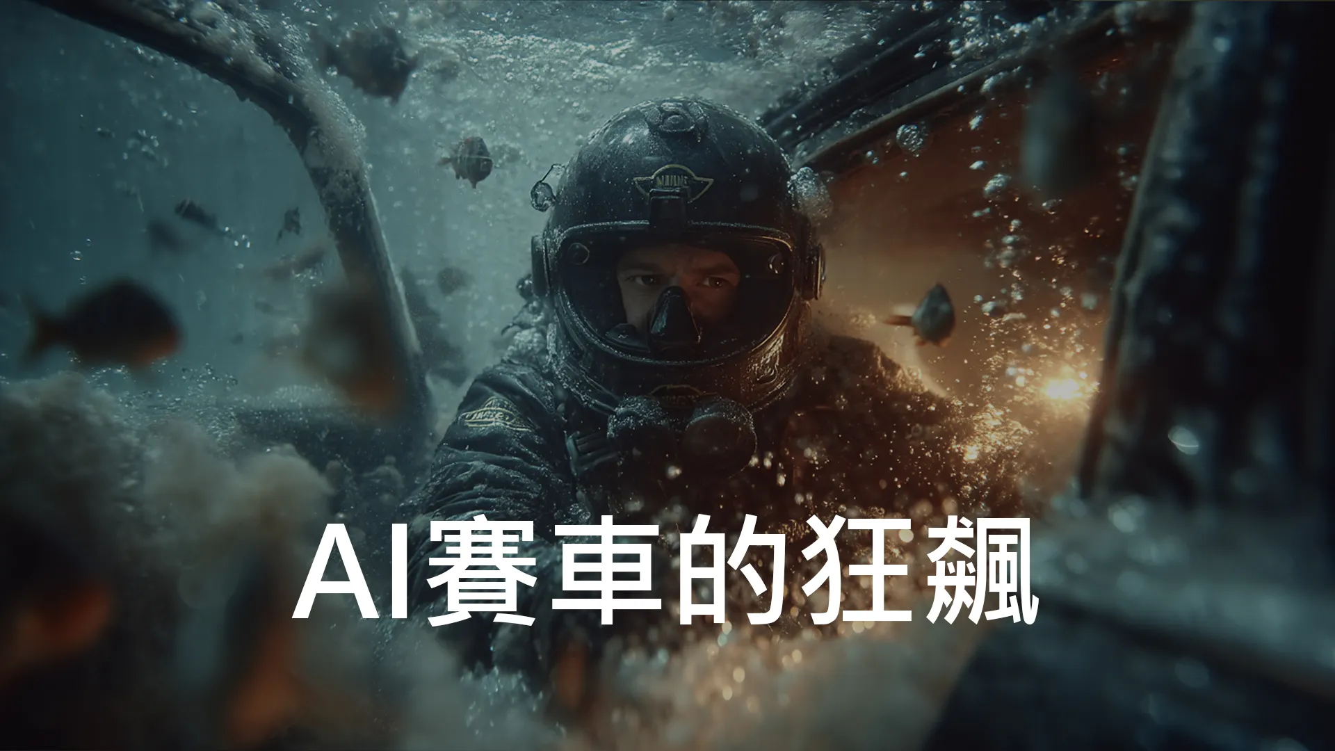 AI 賽車的狂飆｜文生圖