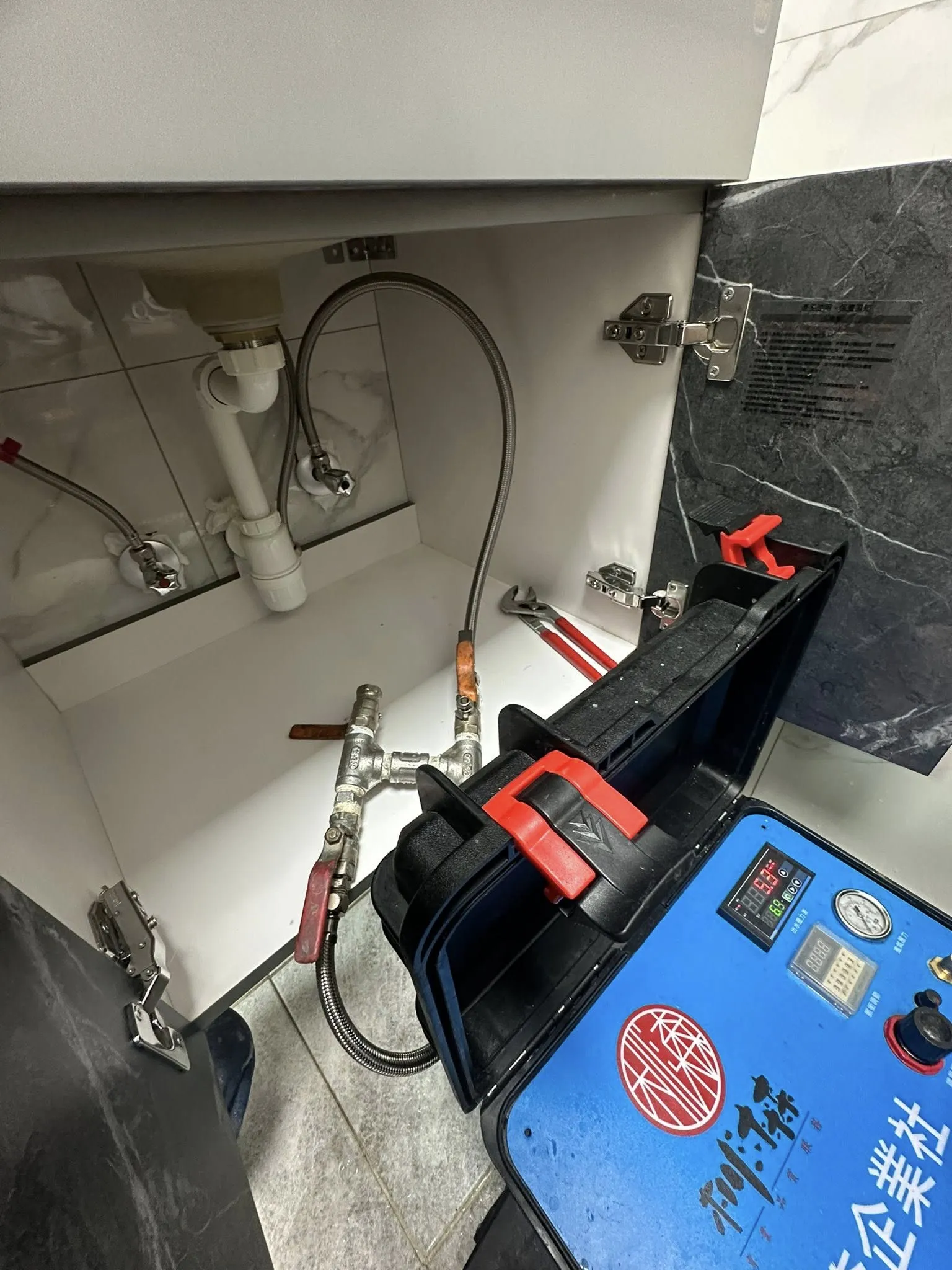 管路漏水檢測 冷熱水壓力測試