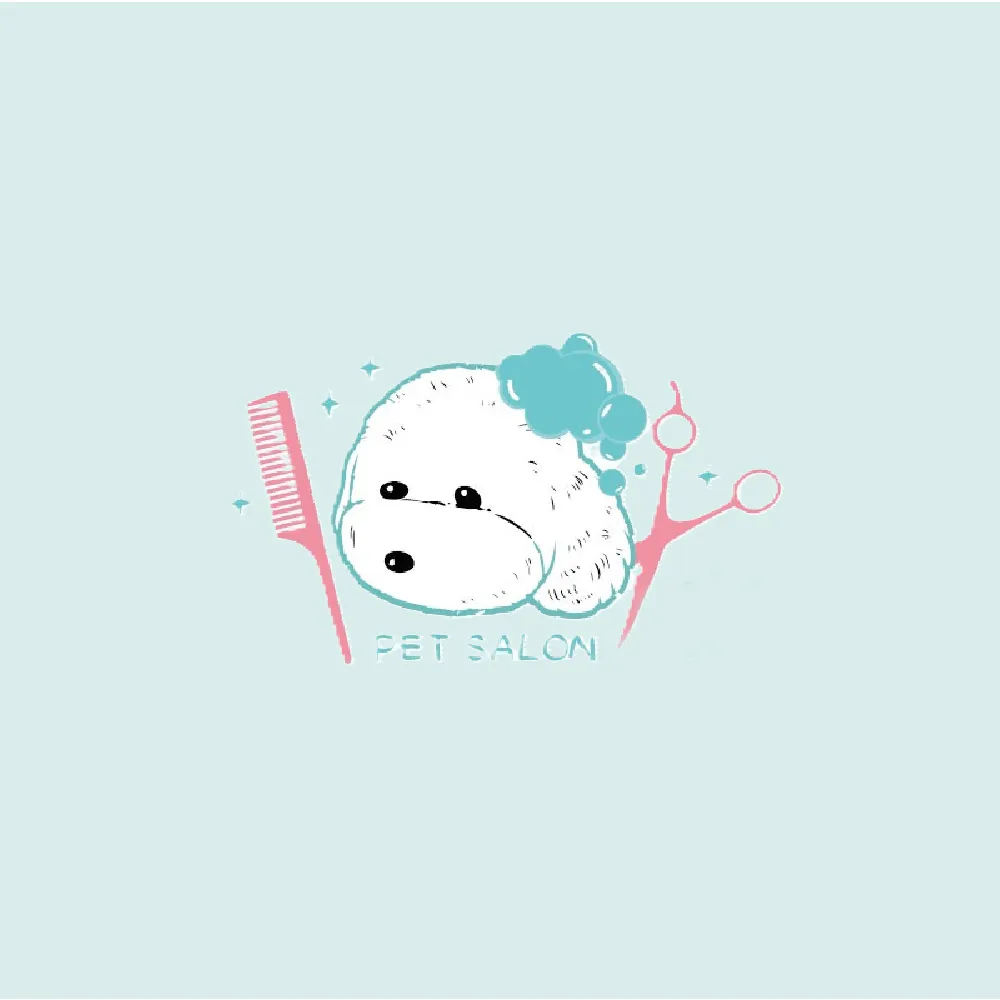 貴賓犬 Lulu 的造型日記（網站製作示意）