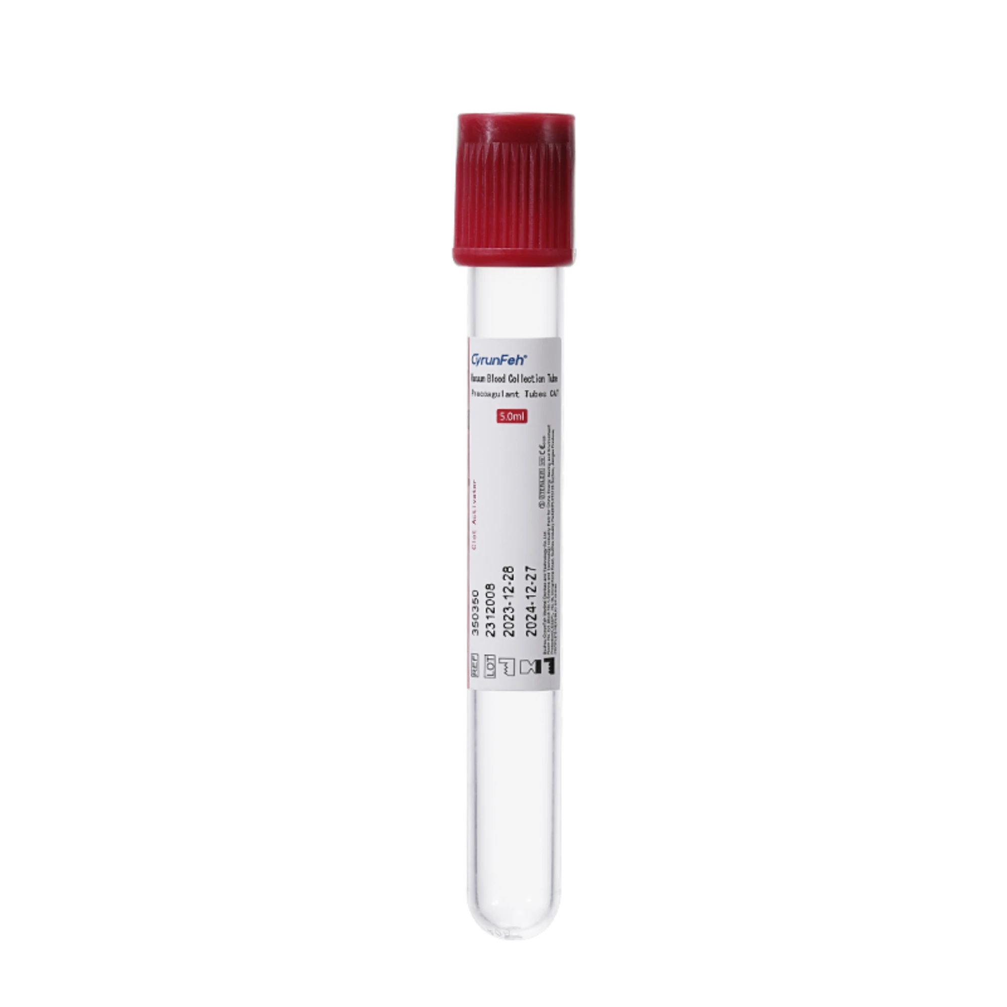 CyrunFeh® Additive-free blood collection tubes
