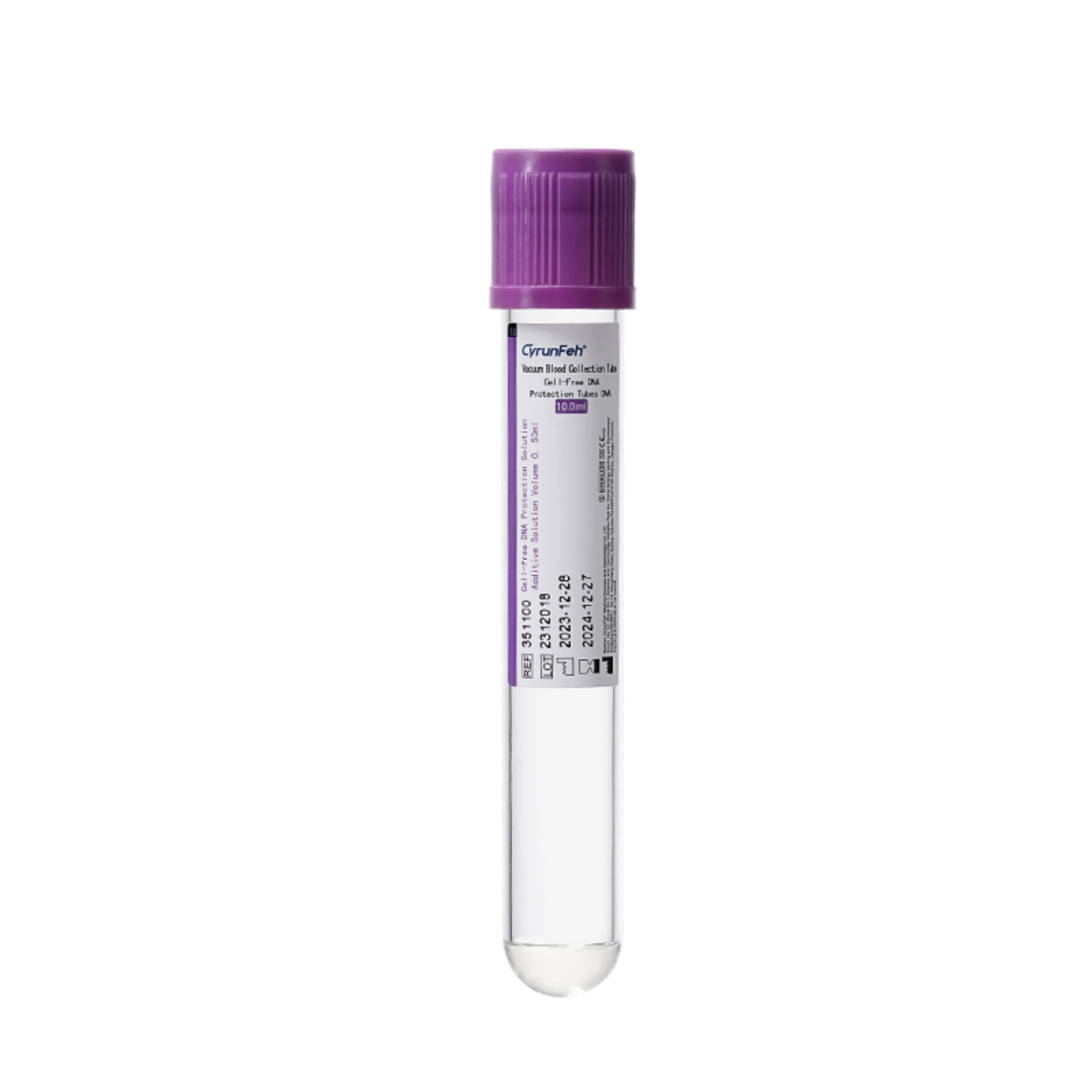 CyrunFeh® Cell-free DNA storage tube