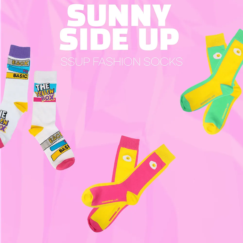 陽光頑皮混搭襪 大人&小孩