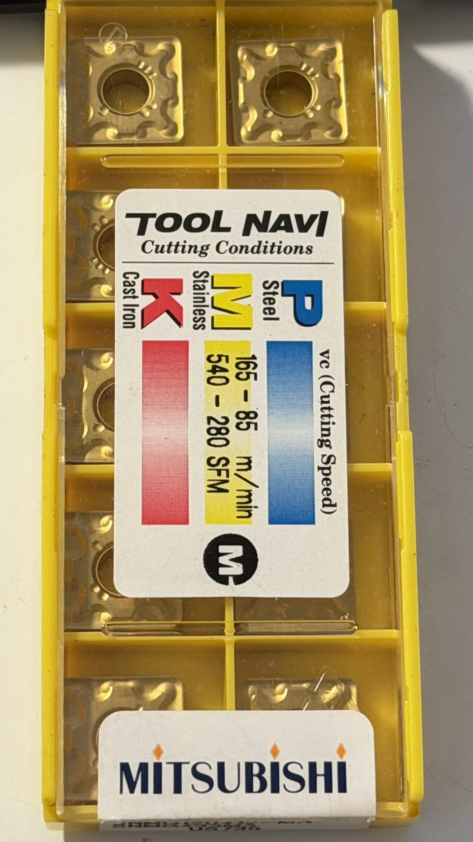 三菱 Mitsubishi日立工具捨棄式車刀片SNMG120412-MAUS735