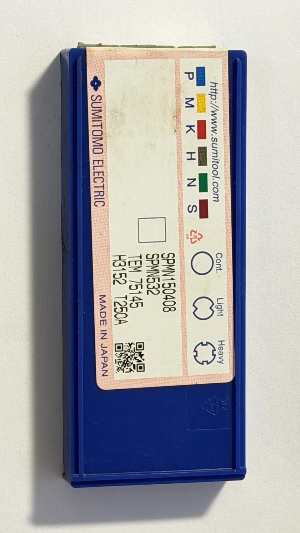 住友電工(Sumitomo Electric)SPMN 系列正方形無孔車刀片