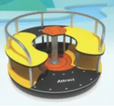 R-005 ATTRACT SPINNING PLATFORM