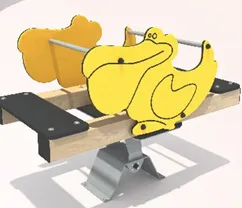 LQ-021 DOUBLE DUCK SEESAW